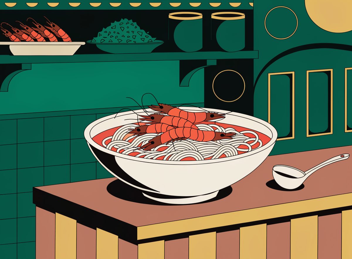 Mee Udang (Prawn Mee)